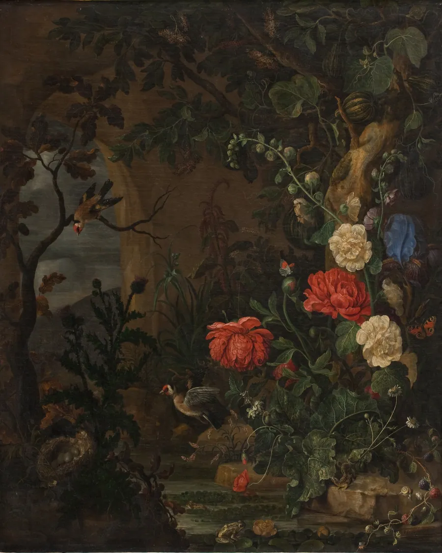 Blomster by Hendrik Schoock