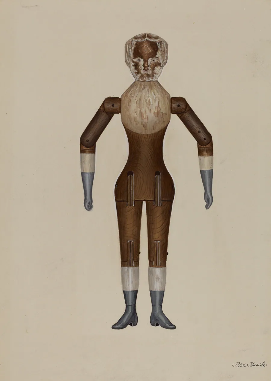 Doll - "Elissa" by Rex F. Bush