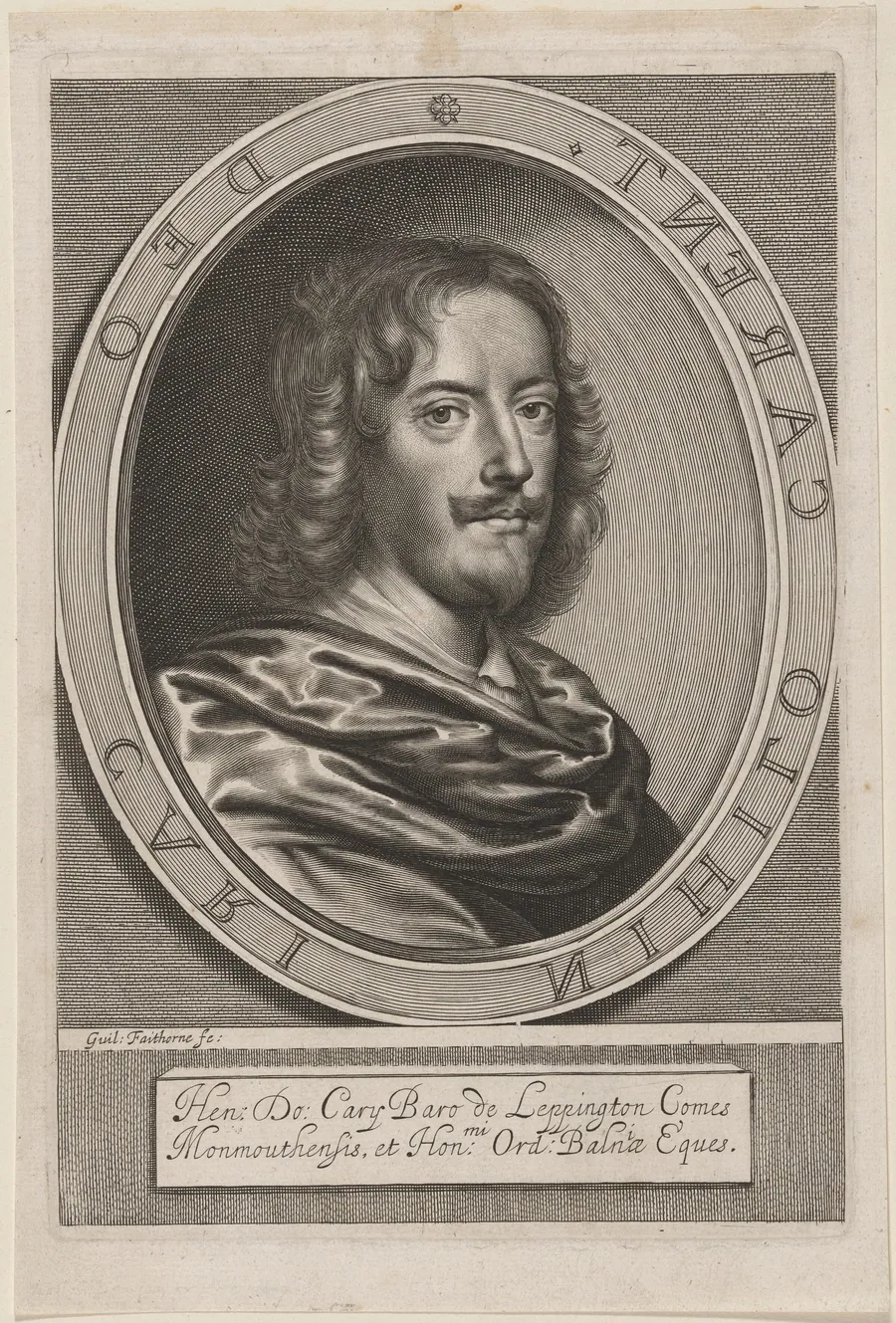 Henry Carey, Earl of Monmouth by William Faithorne