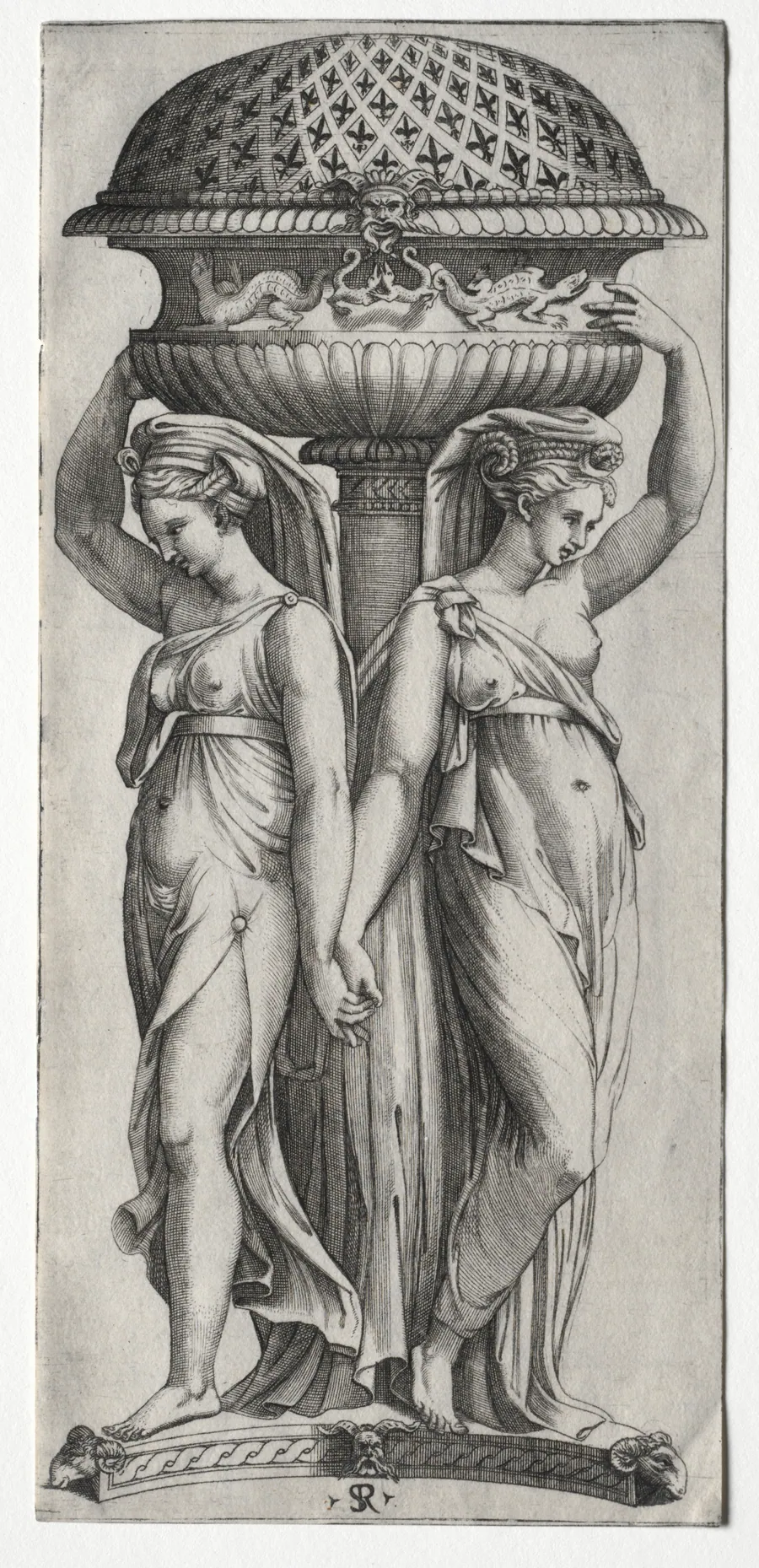 The Cassollette: Women Supporting an Urn by Marco Dente