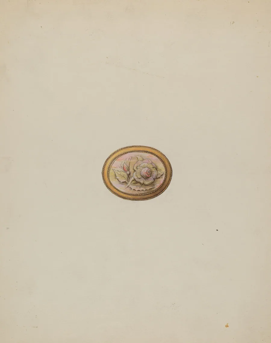 Brooch by Bertha Semple