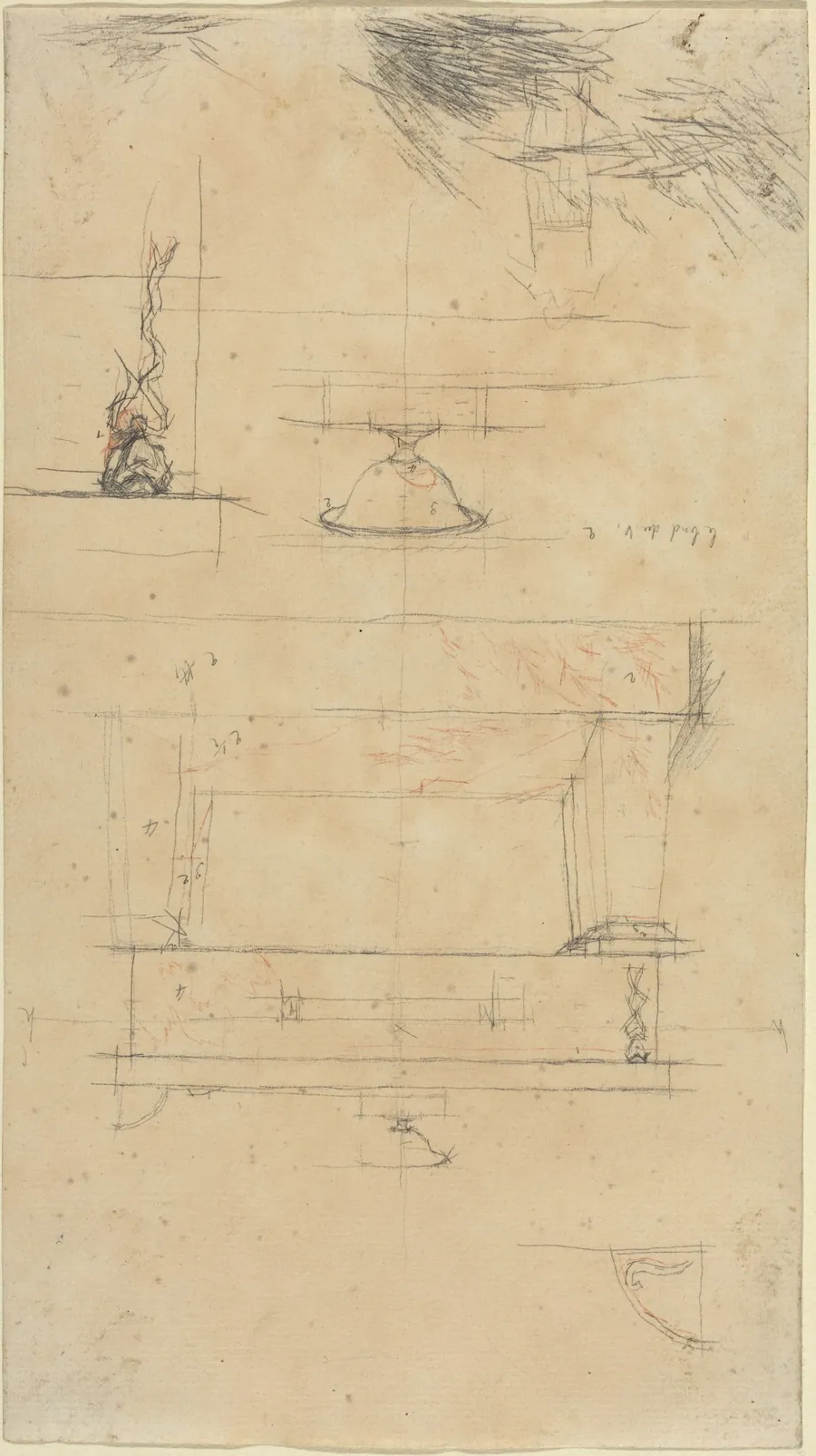 Moliere's Tomb by Charles Meryon