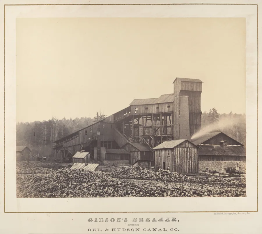 Gibson's Breaker, Rushdale, Pennsylvania by Thomas H. Johnson