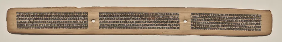 Text, folio 163 (recto), from a Manuscript of the Perfection of Wisdom in Eight Thousand Lines (Ashtasahasrika Prajnaparamita-sutra)