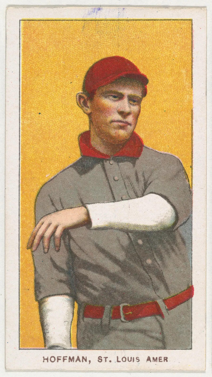 Hoffman, St. Louis, American League, from the White Border series (T206) for the American Tobacco Company by American Tobacco Company