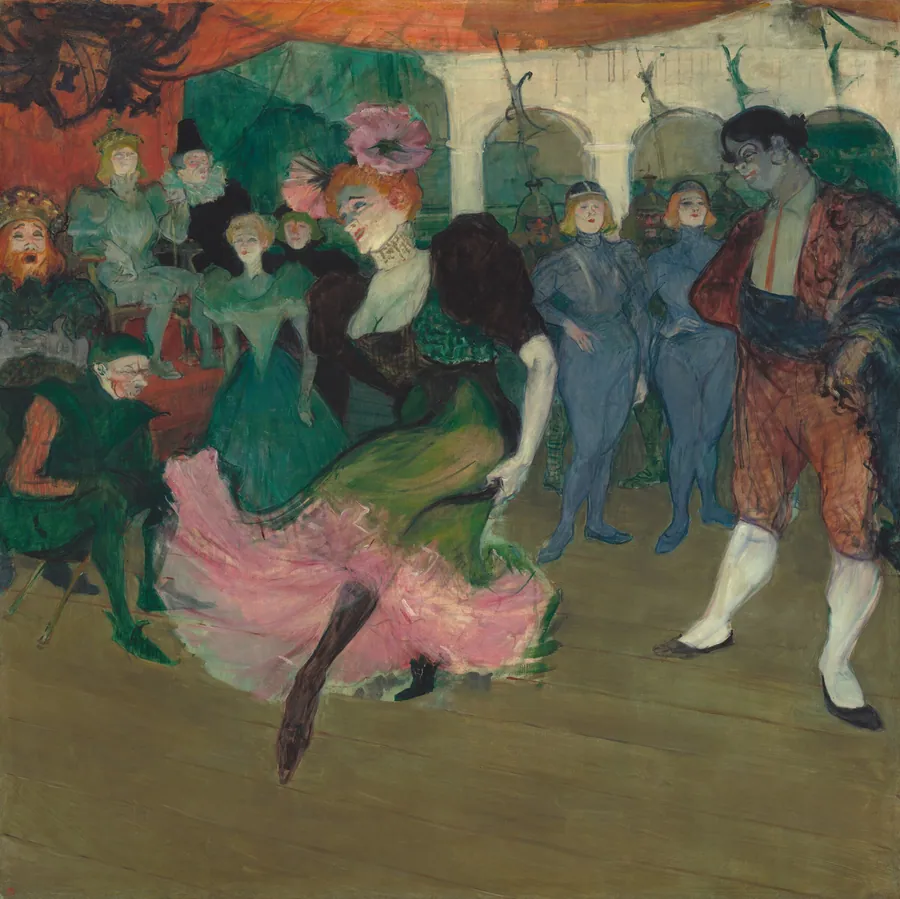 Marcelle Lender Dancing the Bolero in "Chilpéric" by Henri de Toulouse-Lautrec