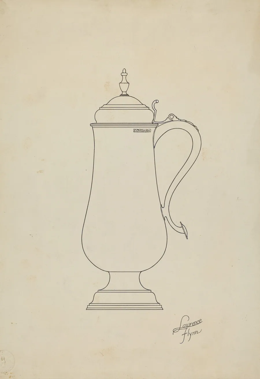 Silver Flagon by Lawrence Flynn