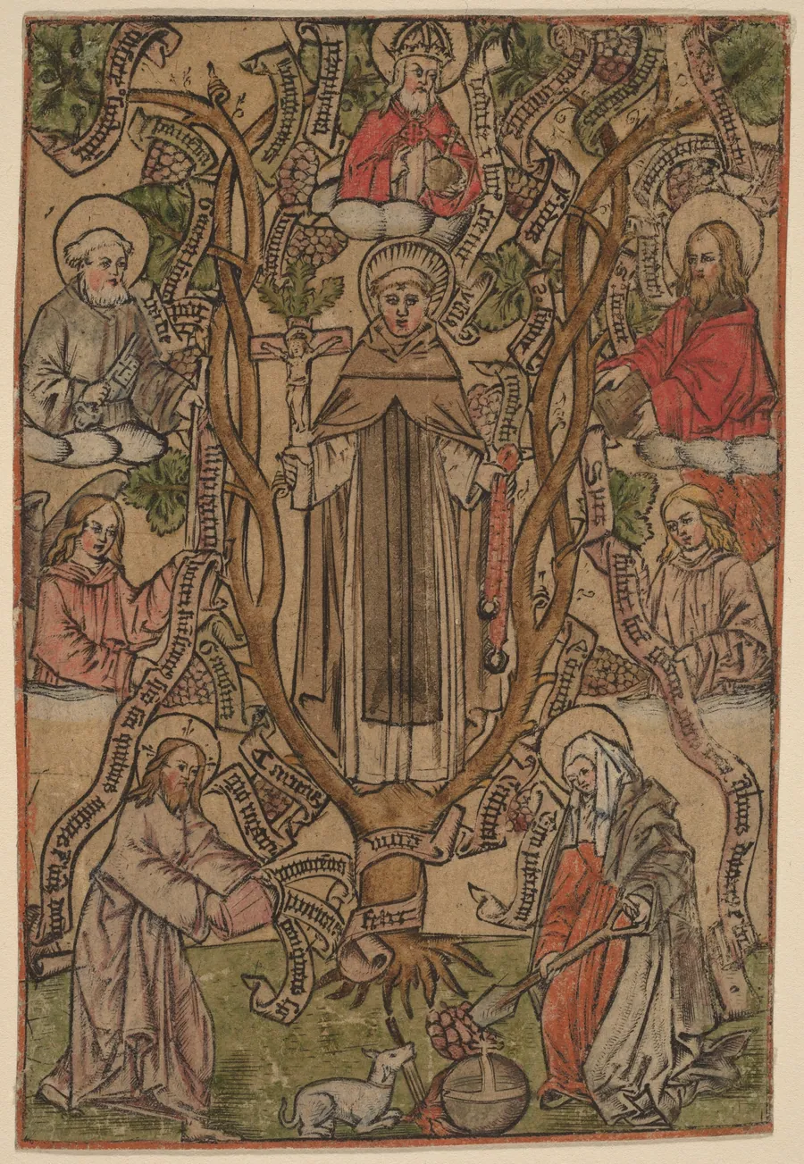 Saint Dominic by Master S
