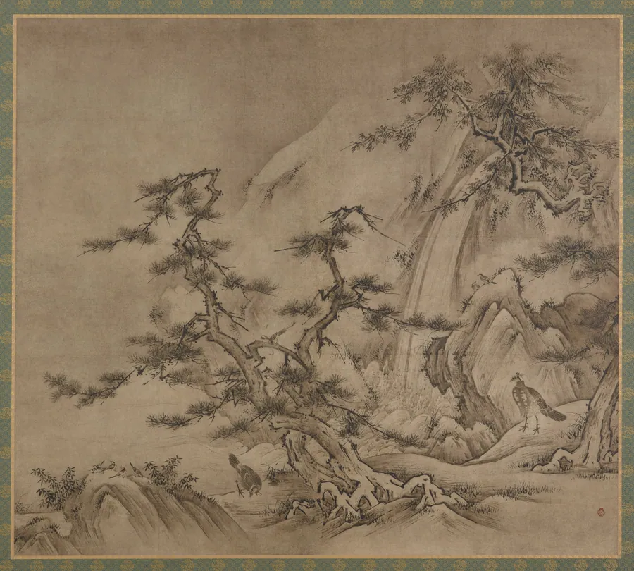 Landscape by Kano Shoei (1519-1592)