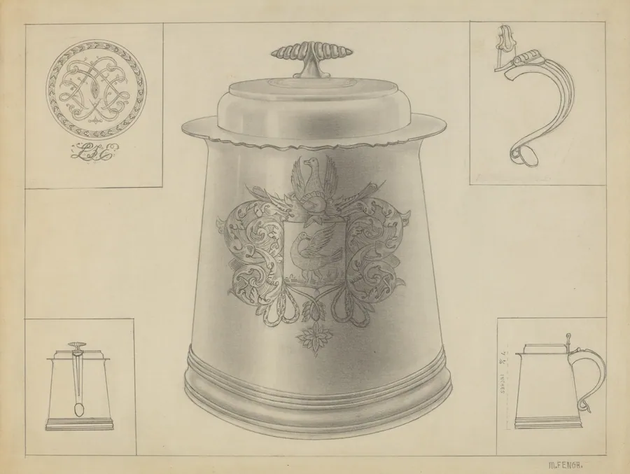 Silver Tankard by Michael Fenga