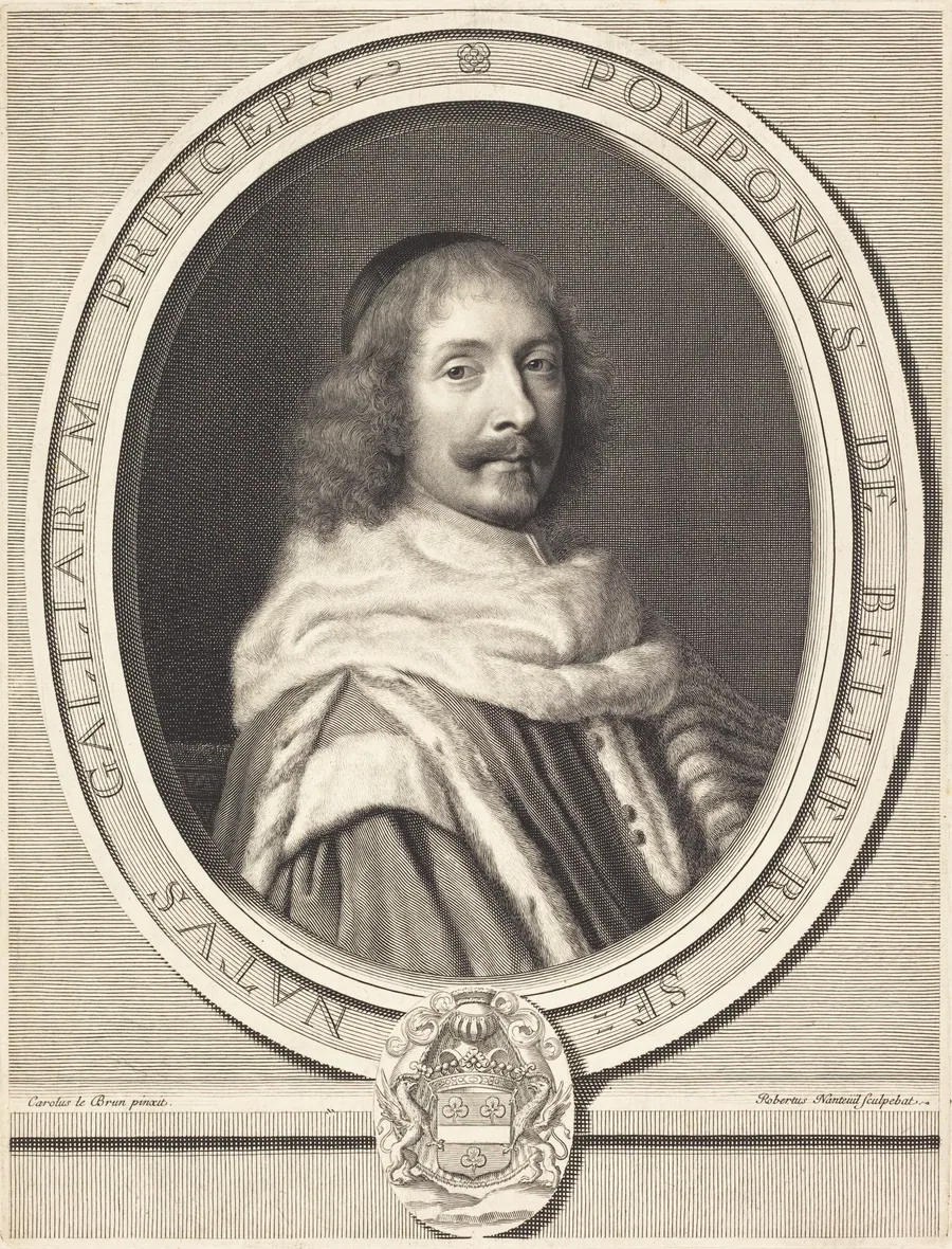Pompone de Bellievre by Robert Nanteuil