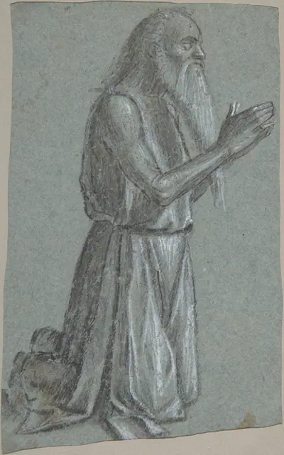 Saint Jerome (recto); Soldier with a Spear (verso)