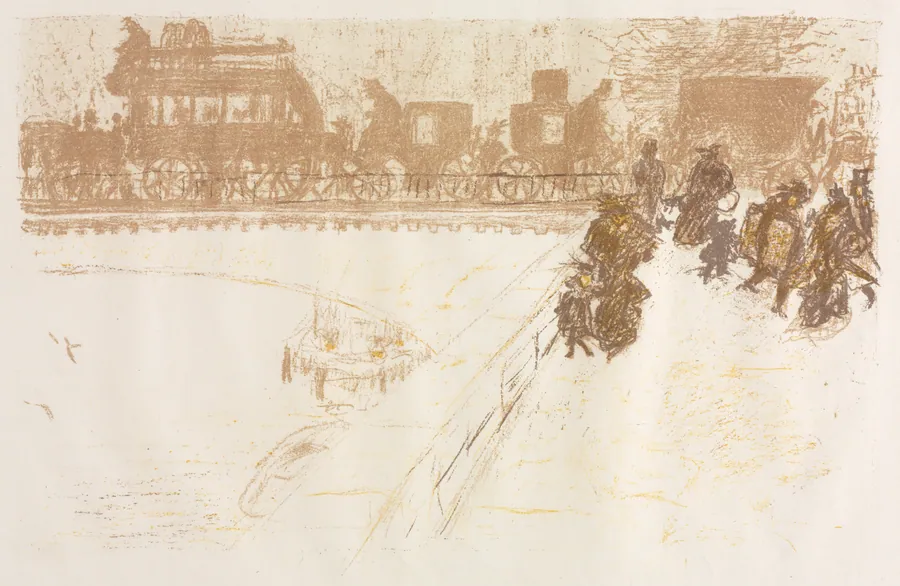 Bridge by Pierre Bonnard
