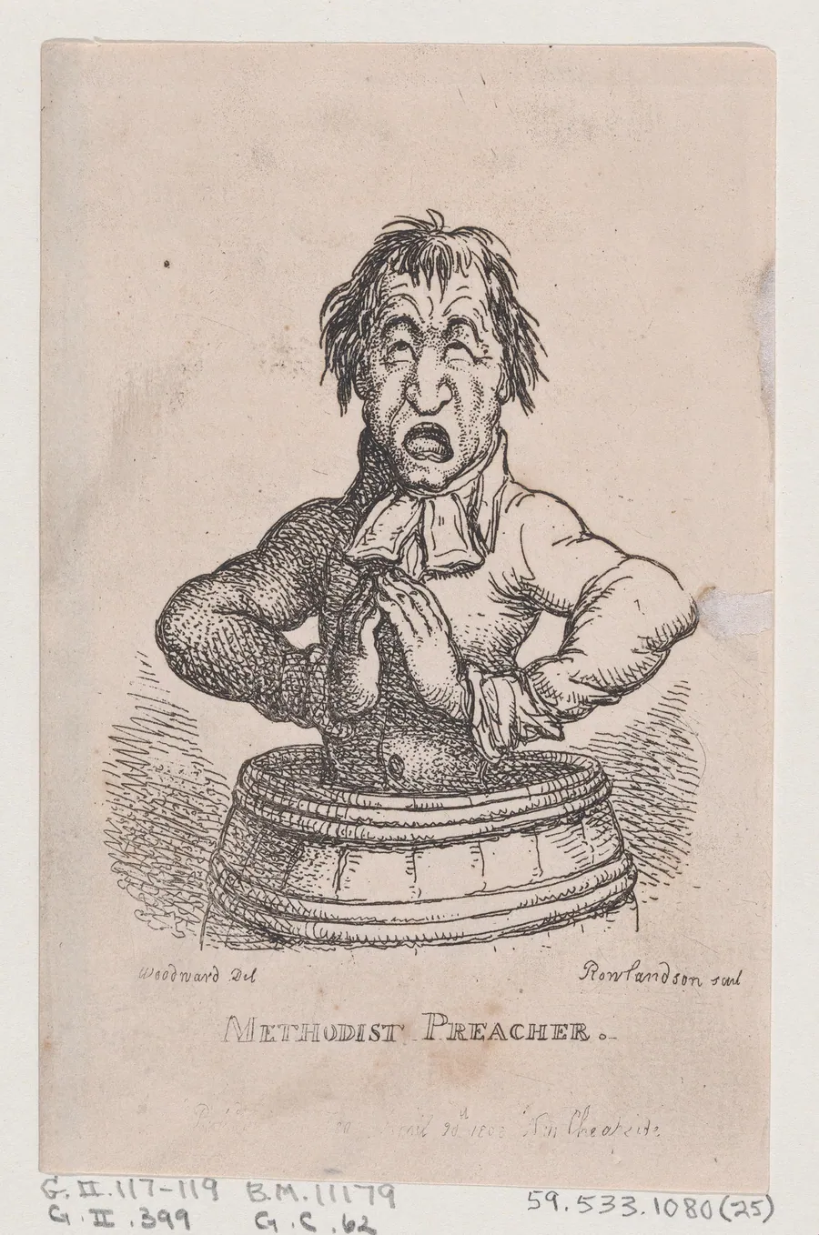 Methodist Preacher by George Murgatroyd Woodward