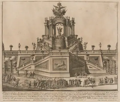 The Prima Macchina for the Chinea of 1728: The Temple of "Hilaritas Publica"