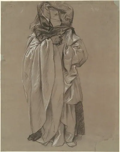 Study of Ezekiel for "Frieze of Prophets"