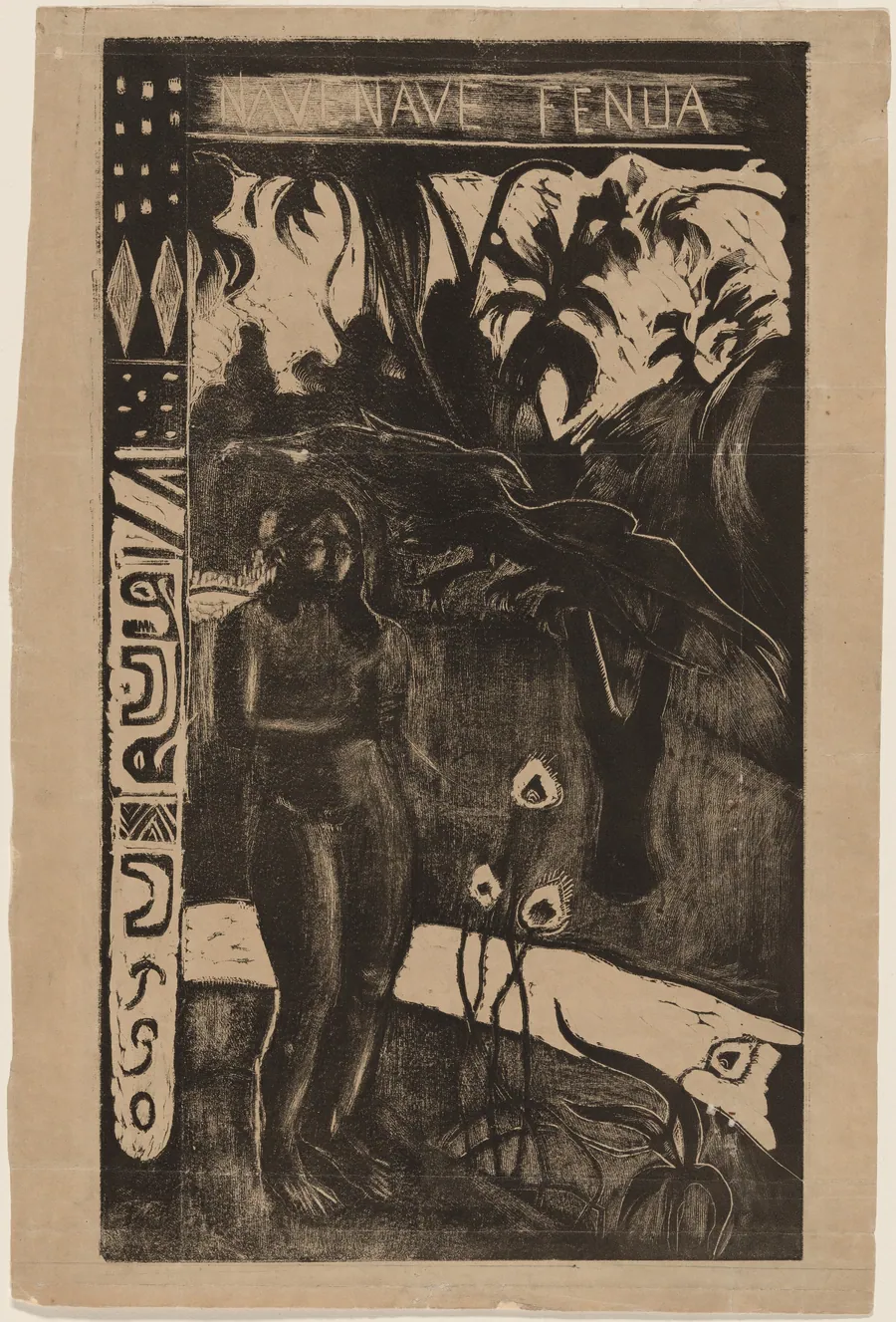 Nave Nave Fenua (Delightful Land) by Paul Gauguin