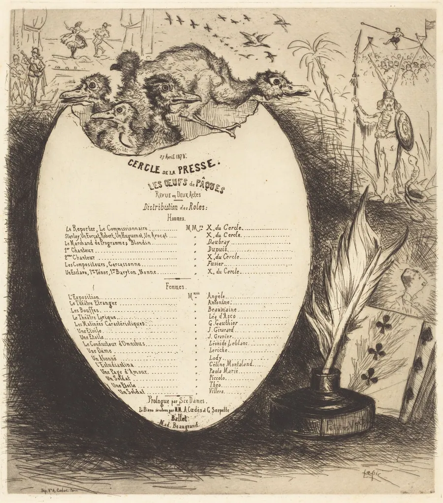 Les Oeufs de Pâques by Vicomte Ludovic Lepic