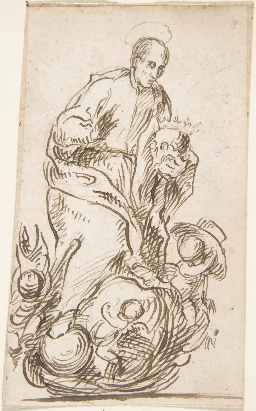 Saint Francis Borja by Anonymous, Spanish, School of Seville, 17th century