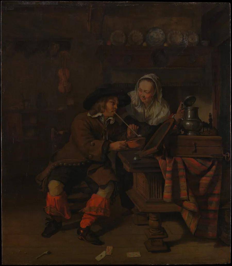 Tavern Scene by Gabriël Metsu