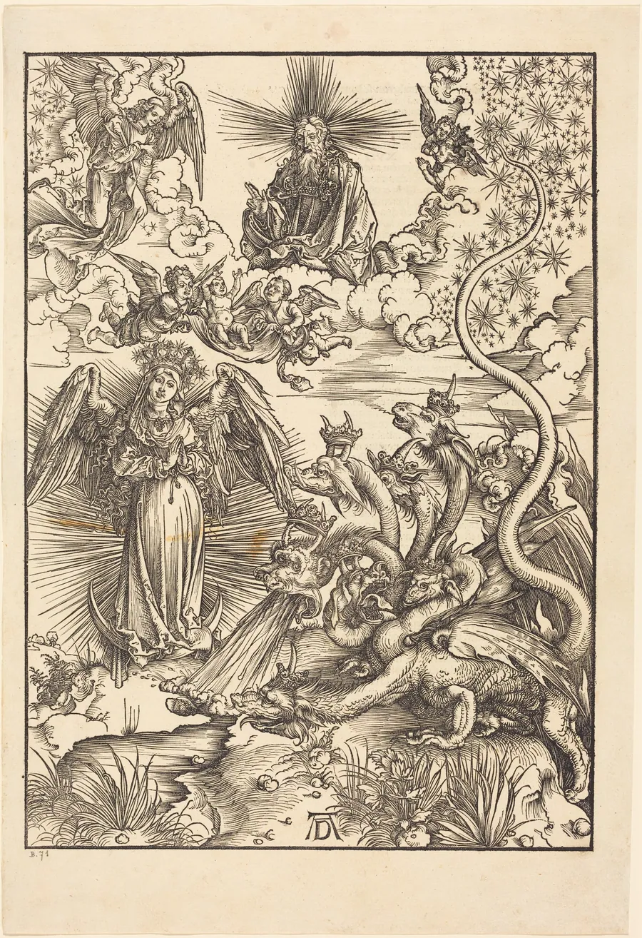 The Apocalyptic Woman by Albrecht Dürer