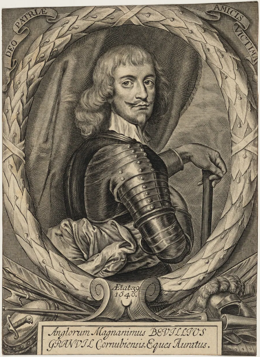 Sir Bevil Grenville by William Faithorne