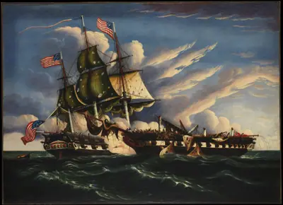 The Constitution and the Guerriere