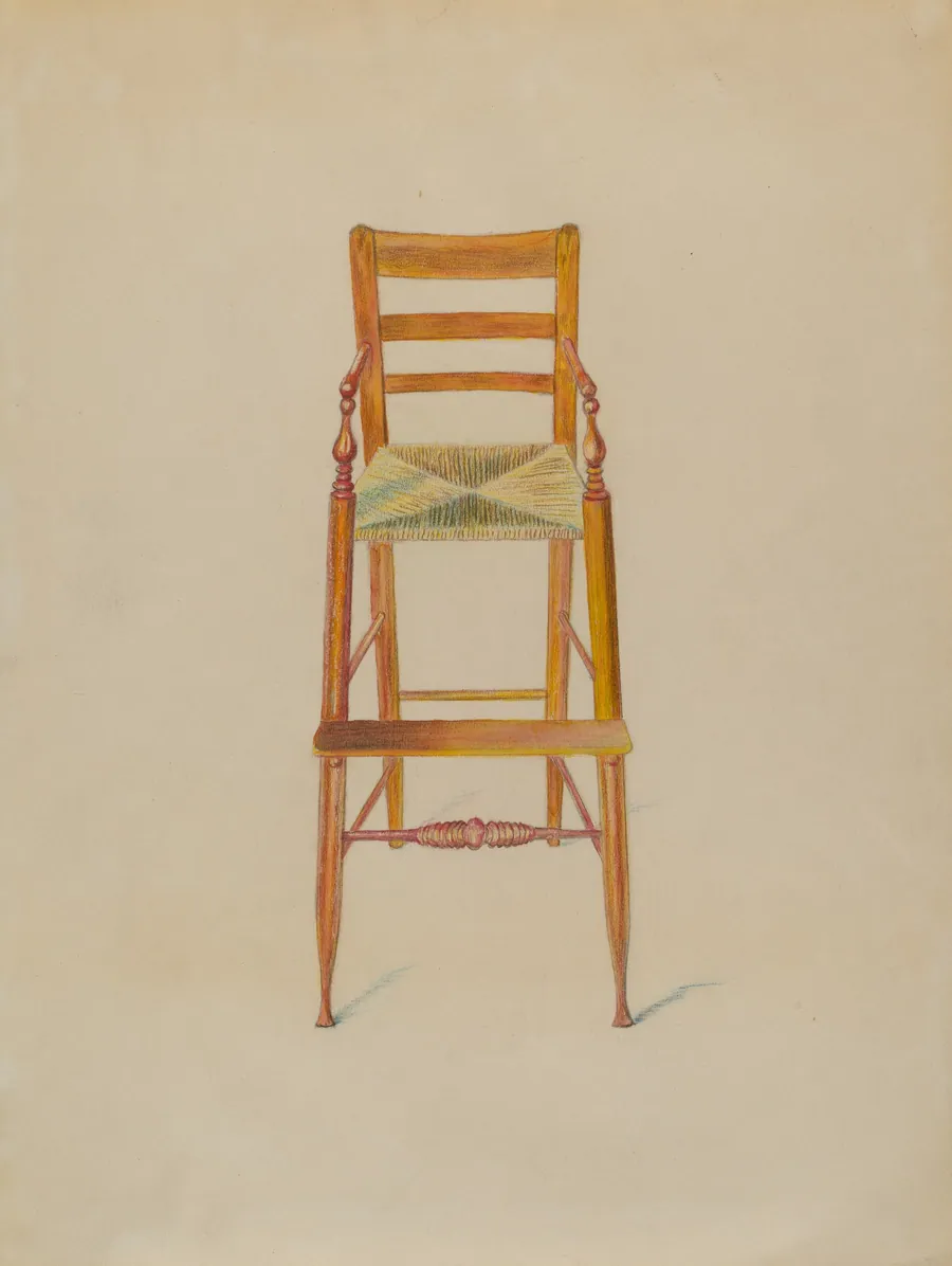 Baby's High Chair by Edith Magnette