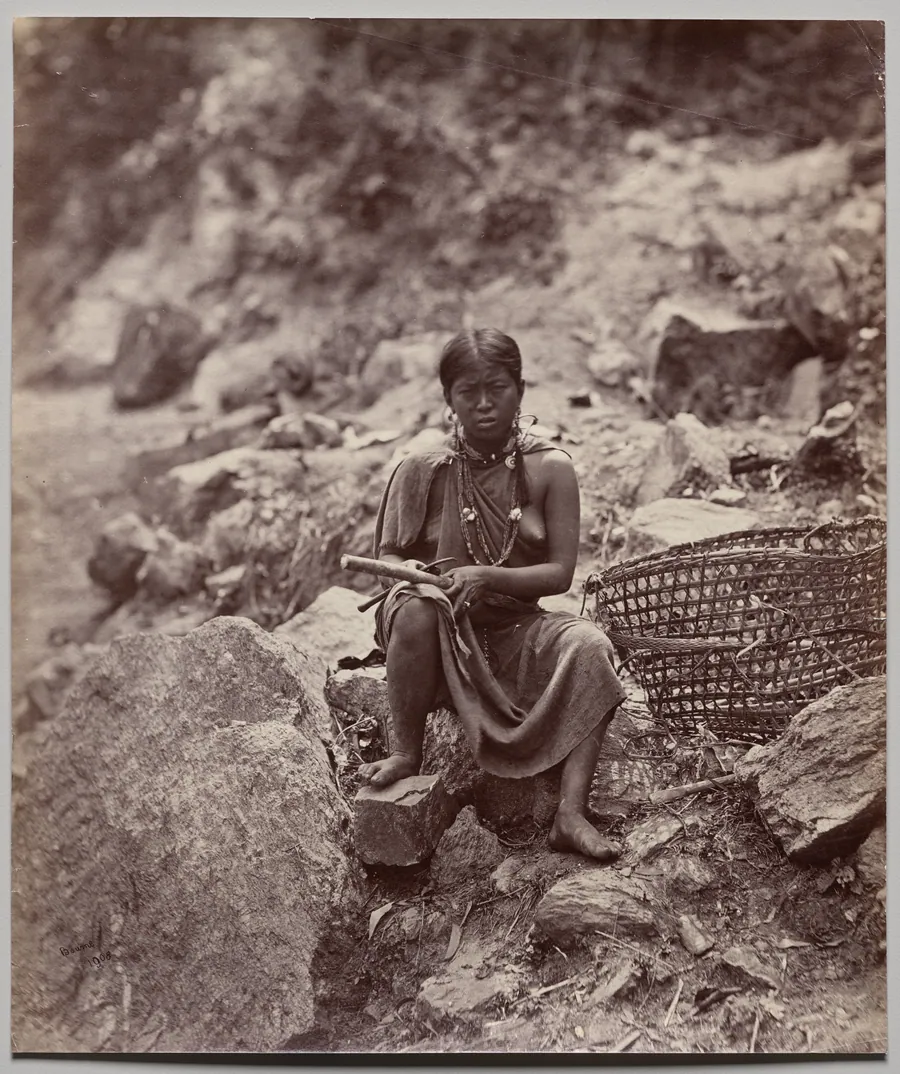 Lepcha Woman (number 1908) by Samuel Bourne
