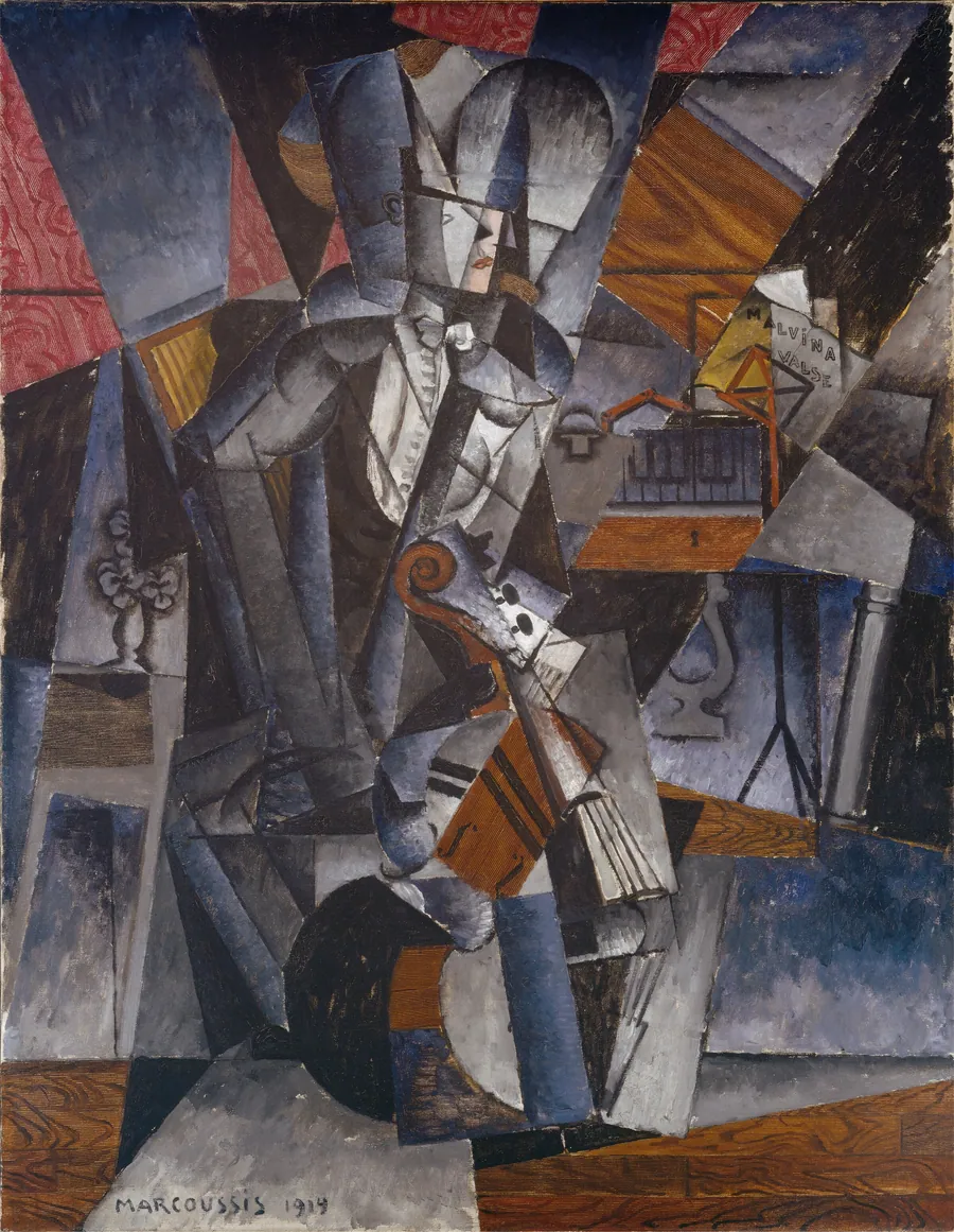 The Musician by Louis Casimir Ladislas Marcoussis