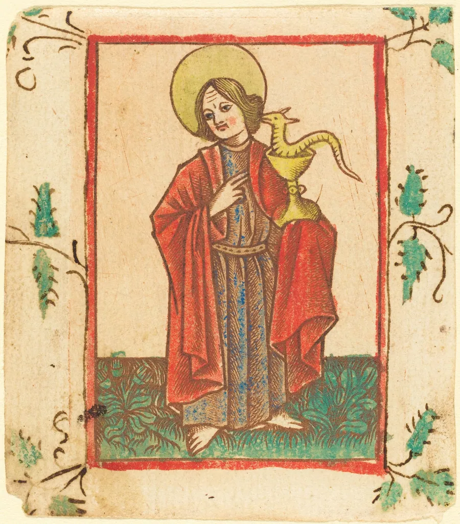 Saint John the Evangelist by Master of the Dutuit Mount of Olives