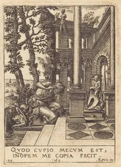 Narcissus at the Fountain
