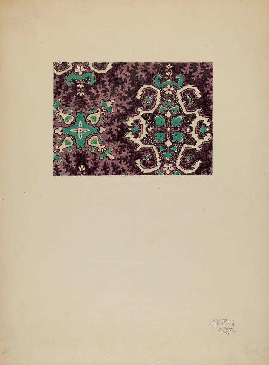 Printed Cotton by Julie C. Brush