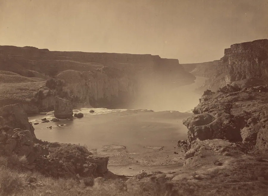 Shoshone Falls, Snake River, Idaho by Timothy H. O'Sullivan