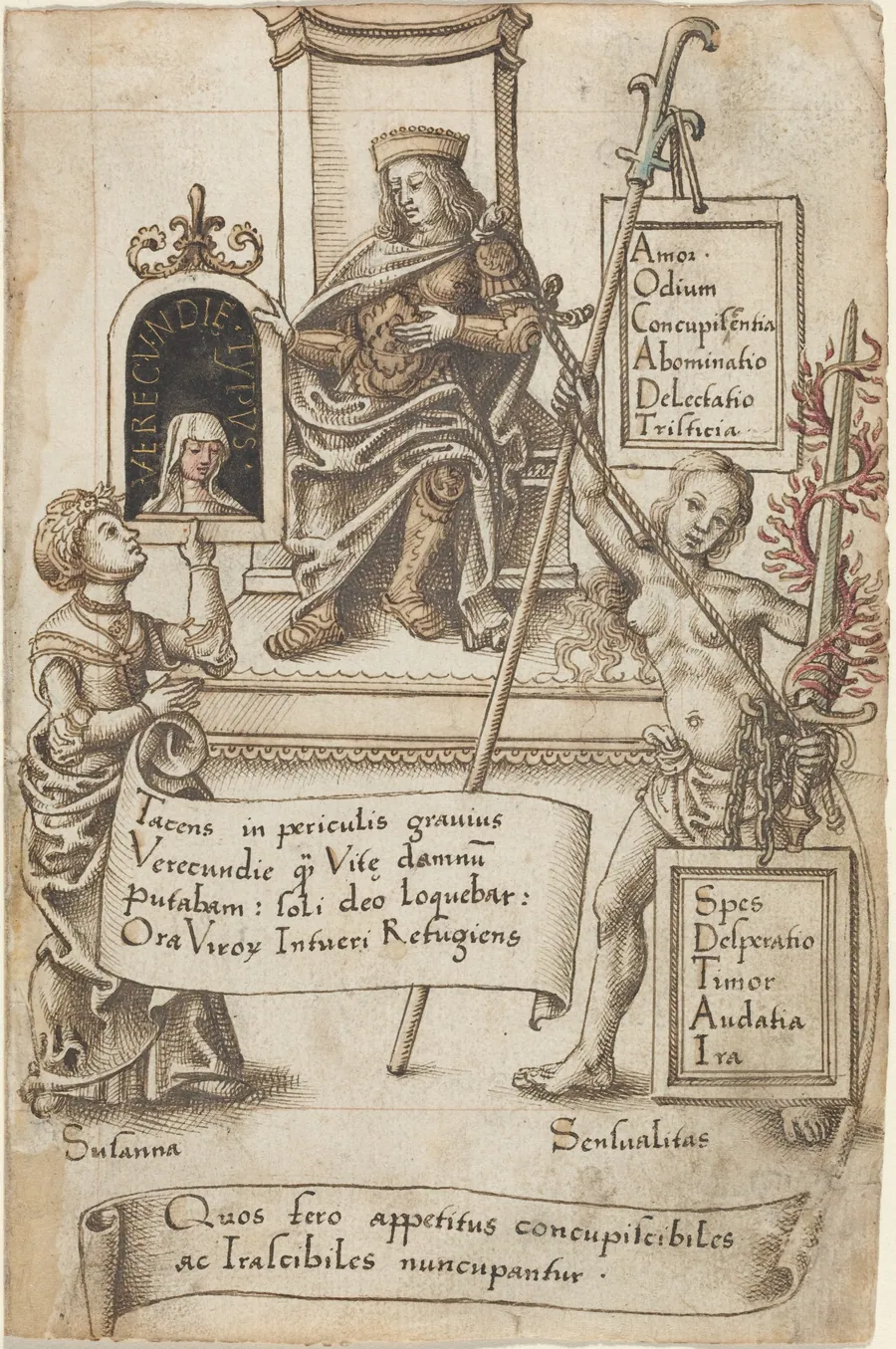 "Always Have the Bedclothes Folded up" [fol. 41 recto] by French early 16th Century