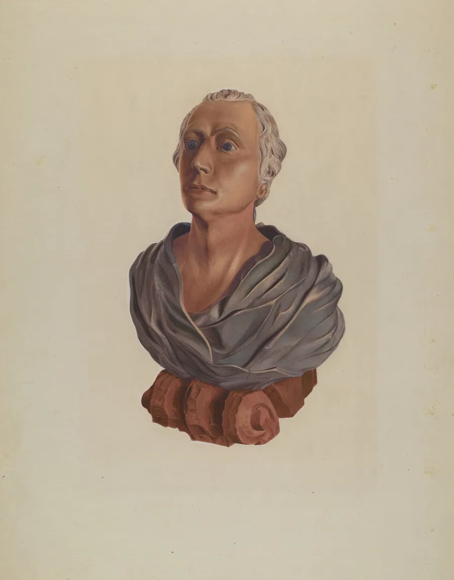 Figurehead: Bust of Washington by Betty Fuerst