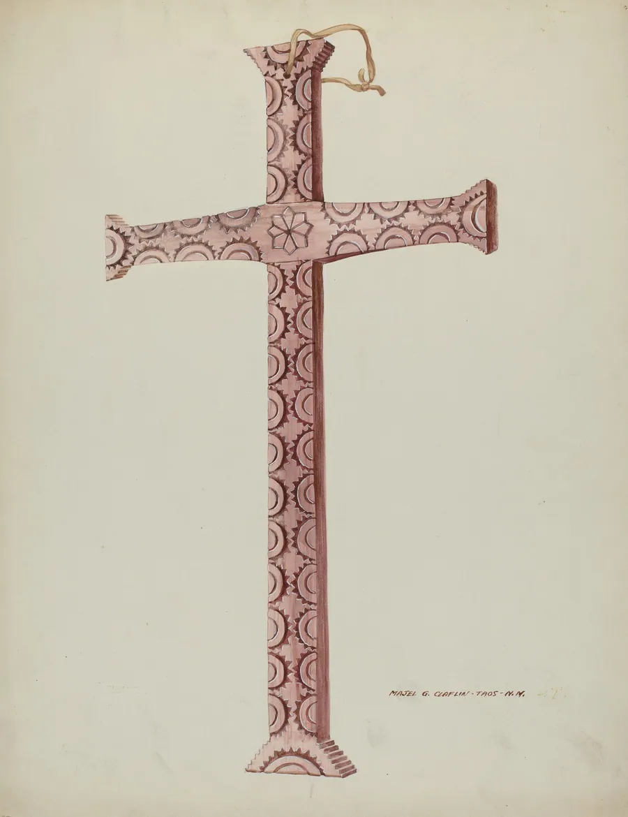 Cedar Cross by Majel G. Claflin