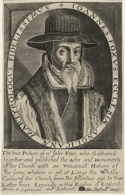 John Foxe, Author of Book of Martyrs
