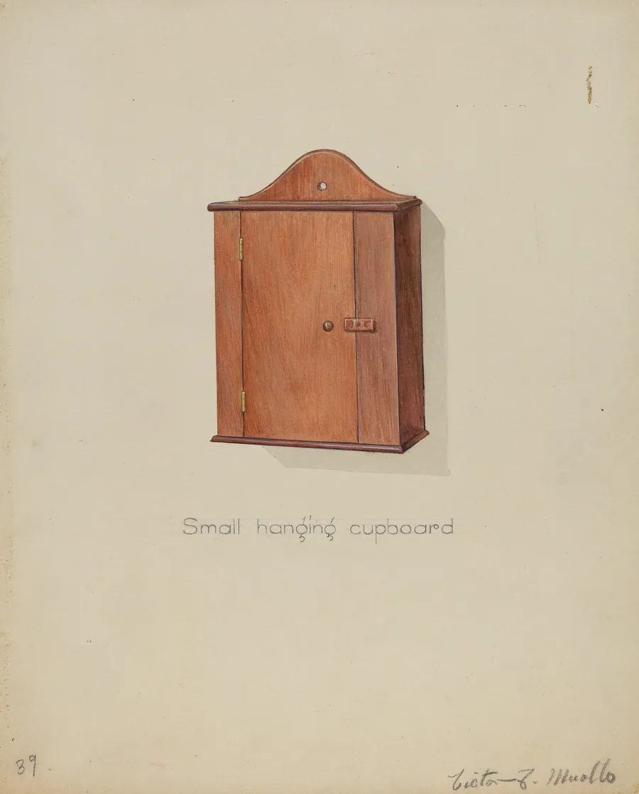 Shaker Hanging Cupboard by Victor F. Muollo