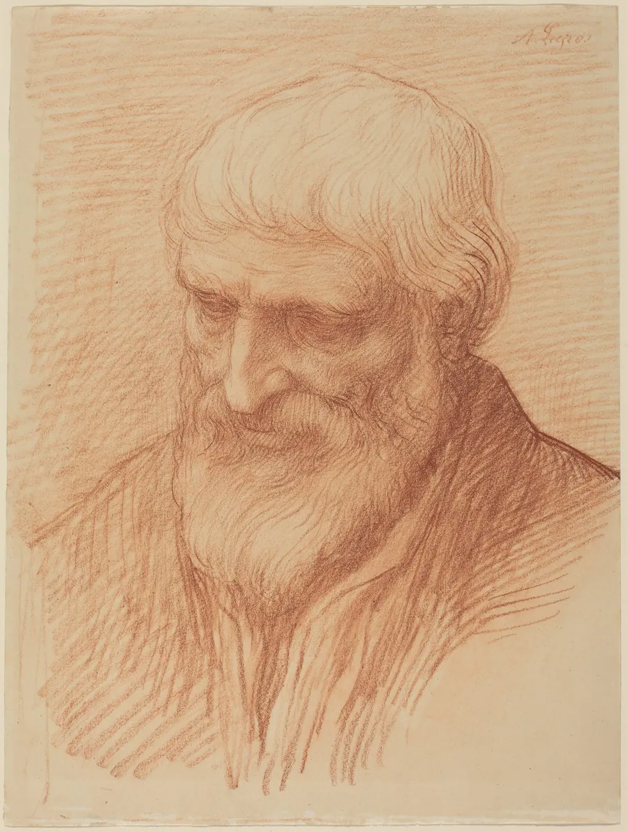 Study of a Philosopher by Alphonse Legros