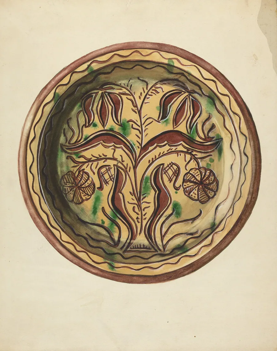 Plate by Charlotte Sperber