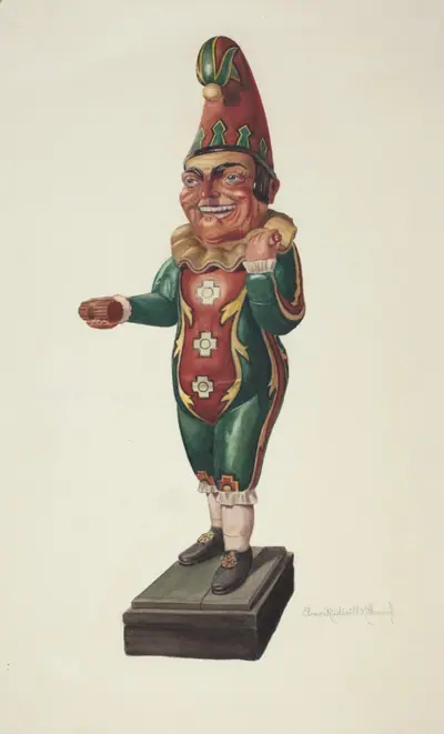 Cigar Store Figure: Punch