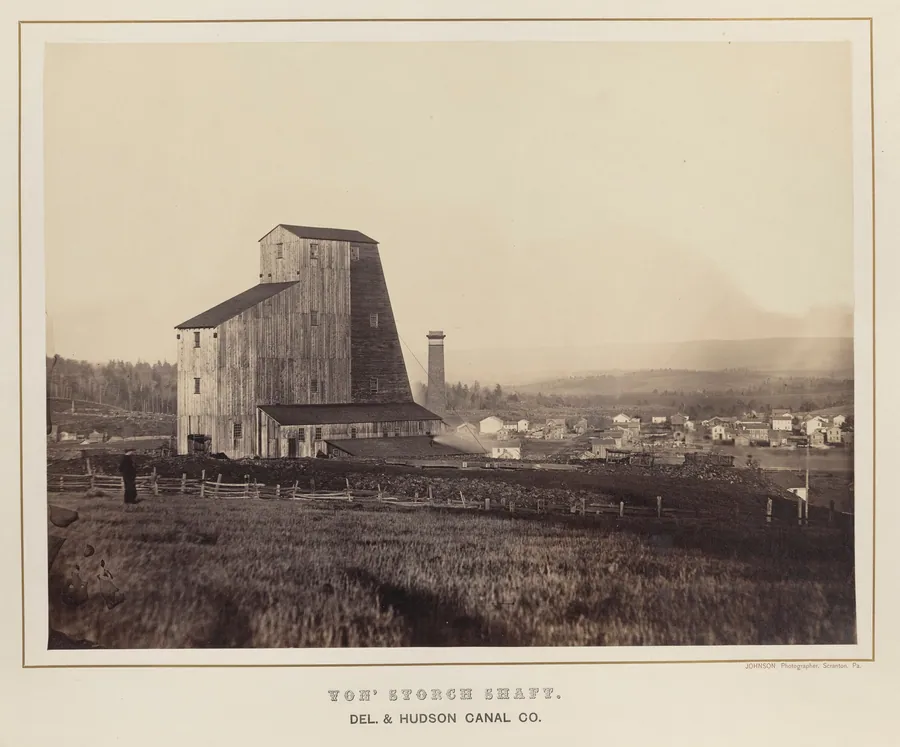 Von Storch Shaft, Del. & Hudson Canal Co. by Thomas H. Johnson