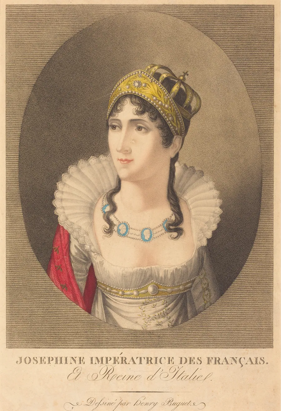 Josephine Impératrice des Français et Reine d'Italie (Josephine, Empress of the French and Queen of Italy) by Henri Buguet