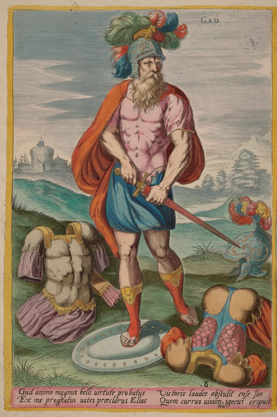 Gad by Jan Sadeler I
