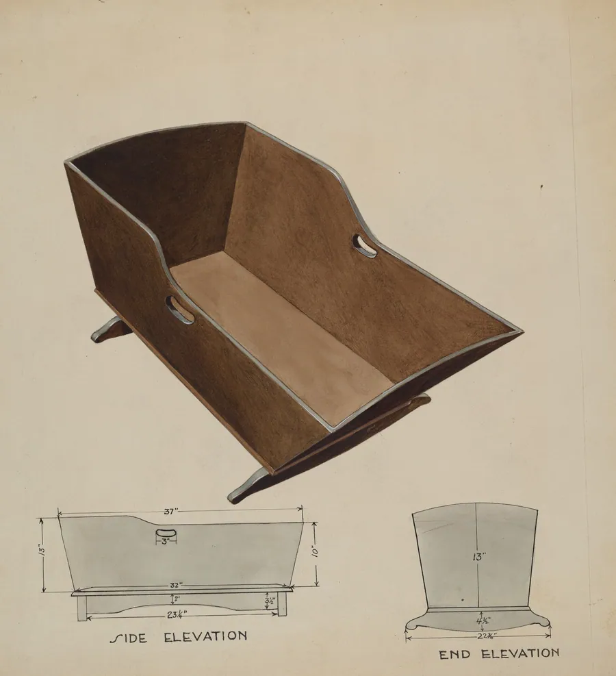 Cradle by Wellington Blewett