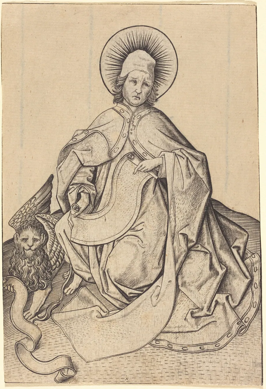 Saint Mark by Master E.S.