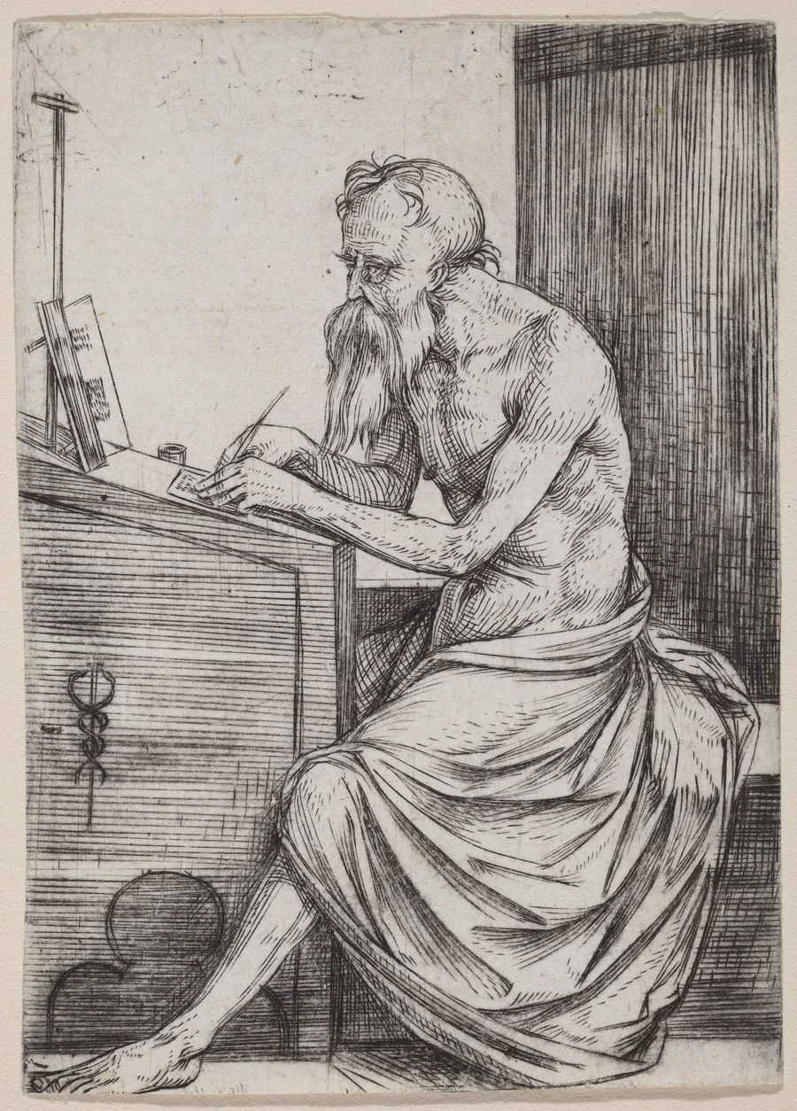 Saint Jerome by Jacopo de' Barbari