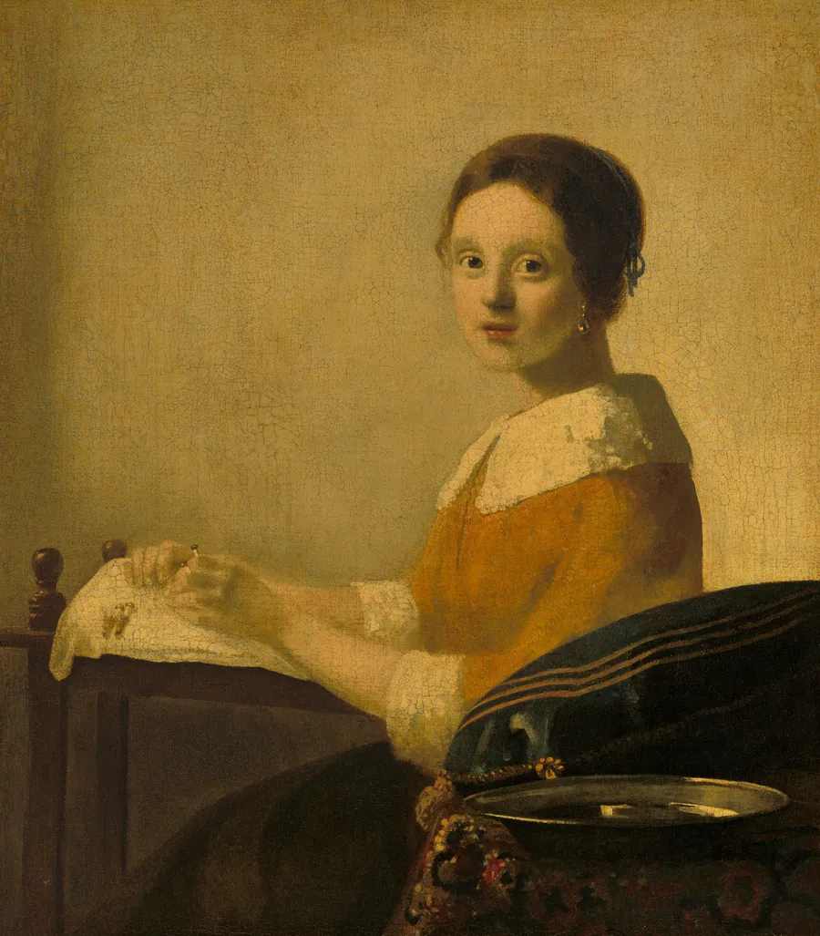 The Lacemaker by Anonymous Artist