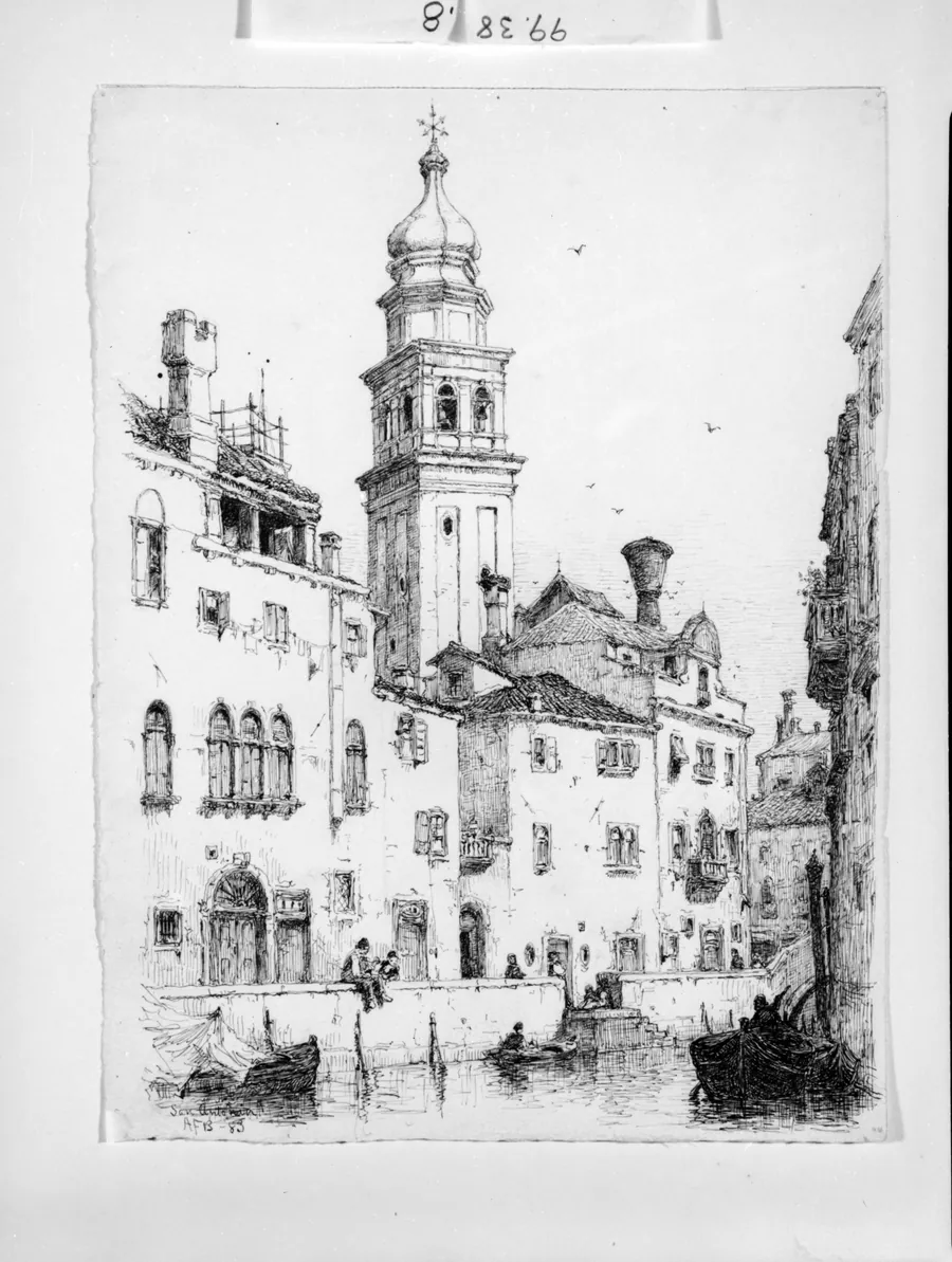 San Antonio, Venice by Andrew Fisher Bunner
